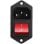 Conector Alimentacion Iec320 C14 Ac 250v 10a  Rojo