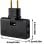 Adaptador Enchufe Plano De Toma De Pared  Negro 10 A