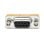 Adaptador Null-modem Db9 Hembra-hembra  Gris