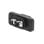 Conector De Alimentacion Iec-320-c8 Macho  Negro