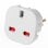 Adaptador De Enchufe De Uk A Enchufe Europeo  Blanco