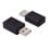 Adaptador Micro Usb Tipo B Hembra A Usb Tipo A Macho  Negro