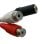 Cable Audio Estereo 2x Rca Hembra - Jack 3.5mm Hembra 0.25 M Negro