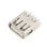 Conector Usb Tipo A Hembra Soldadura 4 Pin  Negro