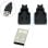 Conector Usb Tipo A Macho Soldadura 4 Pin  Negro