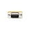 Adaptador Null-modem Db9 Macho-hembra  Gris