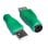 Adaptador Ps2 A Usb M/h  Verde