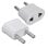 Adaptador De Enchufe De Eeuu A Enchufe Europeo 2  Blanco