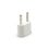 Adaptador De Enchufe De Eeuu A Enchufe Europeo 2  Blanco