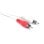 Cable Audio Estereo Jack 3.5 Macho - 2x Rca Macho 0.15 M Blanco