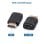 Adaptador Mini Hdmi Hembra - Hdmi Macho  Negro