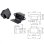 Conector De Alimentacion C14 Ac Macho Con Tapa  Negro 10 A