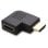 Adaptador Hdmi Acodado Derecha 270 Grados  Negro
