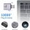 Adaptador Usb C Hembra A Usb Macho Aluminio 3.1  Plateado