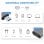 Adaptador Usb C Hembra A Usb Macho Aluminio 3.1  Plateado