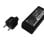 Adaptador De Conector Iec-60320 C5 A Schuko  Negro