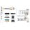 Cable De Video 3x Rca Hembra A 3.5 De 4 Pines 0.15 M Blanco