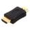 Adaptador Hdmi Tipo A Macho-macho  Negro