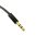 Cable De Audio Estereo 3x Jack 3.5mm Hembra A 3.5mm 0.50 M Negro