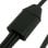 Cable De Audio Estereo 3x Jack 3.5mm Hembra A 3.5mm 4 Pin 0.50 M Negro