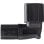 Adaptador Iec C14 A C13 Macho A Hembra Acodado 180 Grados  Negro