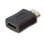 Adaptador Hdmi Hembra A Hdmi Macho  Negro