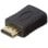 Adaptador Hdmi Hembra A Hdmi Macho  Negro