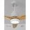 Create - Wind Stylance - Ventilador De Techo 40w Silencioso 100% Madera Varios Tamaños Blanco - 8 -