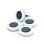 Pack De 3+1 Balizas Solares Led Garza Con Luz Neutra De 4000k Y Sensor Crepuscular