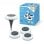 Pack De 3+1 Balizas Solares Led Garza Con Luz Neutra De 4000k Y Sensor Crepuscular