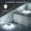 Pack De 3+1 Balizas Solares Led Garza Con Luz Neutra De 4000k Y Sensor Crepuscular