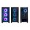 Case PC Gaming CoolBox GE2000 DualView Nero Frontal Doppio Magnetico ARGB