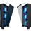 Case PC Gaming CoolBox GE2000 DualView Nero Frontal Doppio Magnetico ARGB