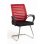 Sillas De Escritorio - Silla Confidente Binet - Rojo