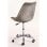 Sillas De Escritorio - Silla Neo Terciopelo - Gris Claro
