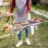Pack barbecue à charbon pliable en acier inoxydable et allume-feu électrique rechargeable et flexible Innovagoods IG827779 Ø1,7 x 26,5 cm Gris