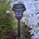 Lampe solaire anti-moustiques pour jardin Innovagoods IG827854, ABS noir