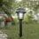 Lampe solaire anti-moustiques pour jardin Innovagoods IG827854, ABS noir