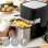 Innovagoods Ig827762 Pack Freidora De Aire Y Cesta De Silicona Plegable Negro 1700 W