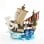 Calendrier perpétuel 3D de One Piece Netflix Going Merry