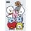 Bt21-Charaktere Poster