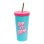 Stranger Things Stahlbecher mit Strohhalm - Rink-o-mania