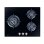 Vitrokitchen Cg605nn Encimera Cristal Gas 3fgos. A Gas Natural 60cm.