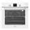 Horno a gas Vitrokitchen HG602BB 52L Grill Gas Encastre Termostato Easy to Clean Blanco