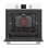 Horno a gas Vitrokitchen HG602BB 52L Grill Gas Encastre Termostato Easy to Clean Blanco