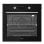 Horno Vitrokitchen HG602NB Gas Butano 52L Triple Cristal Easy to Clean Negro