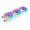 Ventilador THERMALTAKE CT120 EX ARGB Pack 3x120mm 65.47 CFM PWM Blanco LED 5V Hidráulico