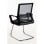 Sillas De Escritorio - Silla Confidente Kole - Negro