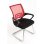 Sillas De Escritorio - Silla Confidente Midi - Rojo
