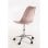 Sillas De Escritorio - Silla Neo Terciopelo - Rosa